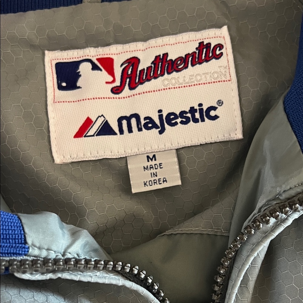 Majestic Chicago Cubs Gray Jacket - Picture 2 of 6